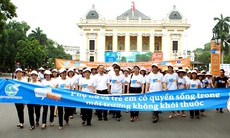 Vì môi trường không khói thuốc lá