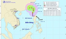 Bão Linfa đi vào Biển Đông, gây mưa và gió mạnh trên biển