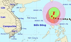 Siêu bão Koppu giật cấp 16-17 trên khu vực đảo Luzon