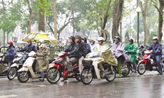 Gió mùa Đông Bắc tràn về, Bắc bộ sắp chìm trong mưa rét