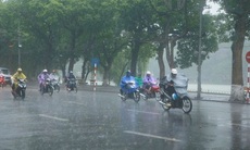 Tiếp tục mưa dông trên khu vực nội thành Hà Nội