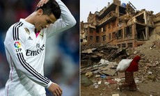 C.Ronaldo từ thiện 7 triệu euro cho nạn nhân vụ động đất ở Nepal