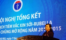 Khống chế dịch sởi cơ bản trong năm 2015