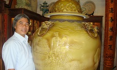 Nghệ nhân ưu tú Tô Thanh Sơn: Vũ trụ thu vào một chén con