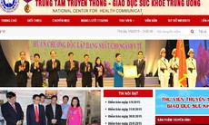 Ra mắt giao diện mới trang tin điện tử của Trung tâm Truyền thông Giáo dục Sức khỏe Trung ương