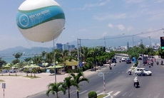 Giông lốc làm nổ khí cầu du lịch tại biển Nha Trang