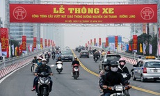 Thông xe cầu vượt thép lớn nhất Hà Nội