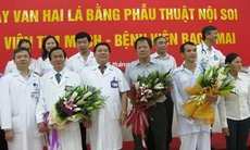 Phẫu thuật nội soi tim thay van hai lá