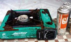 Hiểm họa từ bình gas mini