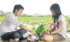Lá sen Chống nóng ẩm, giải cảm và giảm béo