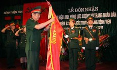 Bệnh viện 354 lần thứ hai đón nhận danh hiệu Anh hùng LLVTND