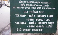 Các bãi đỗ xe trái phép thu tiền triệu mỗi ngày