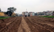 Hàng trăm ngôi mộ bị đổ cát lấp trong đêm