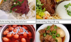 Cách phân biệt món ăn dùng phẩm màu hóa học