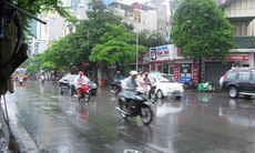 Chiều tối nay, Bắc Bộ có mưa rào