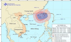 Bão Tembin tiếp tục tiến gần vào biển Đông