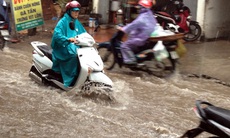  Hà Nội “sũng nước” trong cơn bão số 5