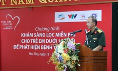 "Trái tim cho em” tổ chức khám sàng lọc bệnh tim miễn phí tại tỉnh Phú Thọ