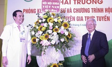 Người bệnh tuyến huyện được giáo sư đầu ngành trực tiếp khám từ xa qua hội chẩn trực tuyến