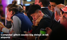 Lỗi máy tính gây chậm trễ tại nhiều sân bay Mỹ