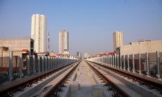 Ray đường sắt Cát Linh - Hà Đông chưa dùng đã gỉ sét