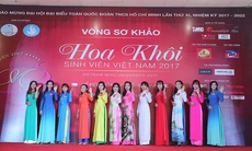 "Hoa khôi Sinh viên Việt Nam" nóng lên từng giờ khi bắt đầu vòng sơ khảo