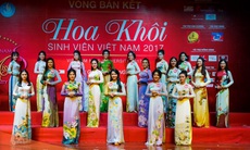 Chùm ảnh Vòng bán kết Hoa khôi Sinh viên Việt Nam 2017