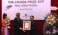 Nhà thơ Mai Văn Phấn đoạt giải thưởng Cikada của Thụy Điển