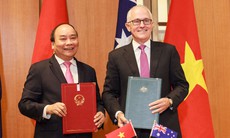 Việt Nam-Australia ký tuyên bố lập Quan hệ đối tác chiến lược