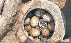 Những quả trứng 500 năm tuổi còn nguyên vẹn ở Lăng mộ Trung Hoa