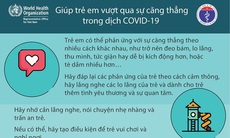 Infographic Giúp trẻ em vượt qua sự căng thẳng trong dịch COVID-19