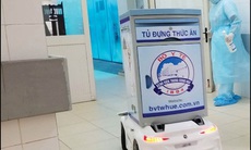 Sáng tạo “robot” phục vụ bệnh nhân cách ly nghi nhiễm COVID-19