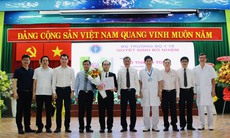 Trao quyết định bổ nhiệm Phó giám đốc Bệnh viện Thống Nhất