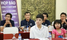 Kỳ thủ Nguyễn Anh Khôi nhận giải thưởng tài năng trẻ
