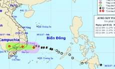 Bão số 14 suy yếu thành áp thấp nhiệt đới