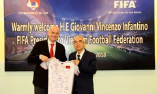 Chủ tịch FIFA Gianni Infantino: “Thành quả của bóng đá Việt Nam đến từ nỗ lực làm việc hết mình”