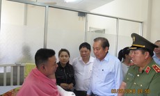 Phó Thủ tướng Trương Hoà Bình thăm hỏi kiểm tra công tác khắc phục hậu quả vụ cháy chung cư Carina