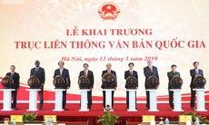 Thủ tướng khai trương Trục liên thông văn bản Quốc gia