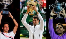 Quần vợt thế giới Federer, Nadal và Djokovic tiếp tục thống trị