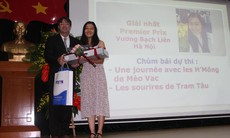 Trao giải Cuộc thi «Phóng viên trẻ Pháp ngữ-Việt Nam 2016»