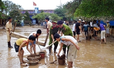 Mưa, lũ ở các tỉnh miền Trung: Cảnh báo nguy cơ bùng phát dịch bệnh