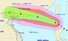 Bão Nida vào Biển Đông, Bắc Bộ sắp mưa to