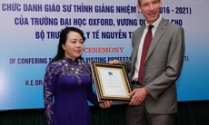 Người Việt Nam đầu tiên 2 lần nhận danh hiệu Giáo sư thỉnh giảng của ĐH Oxford