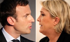 Bầu cử Tổng thống Pháp: Ông Macron và bà Le Pen vào vòng 2