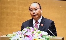 Thủ tướng Nguyễn Xuân Phúc báo cáo về tình hình kinh tế-xã hội 2017