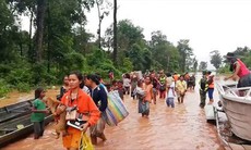 17 ngôi làng ở Campuchia bị nước tấn công do vỡ đập ở Lào
