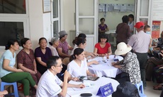 Hơn 200 người dân sống gần Công ty Rạng Đông đã được khám sức khỏe miễn phí