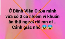 Người tung tin đồn về vi khuẩn Whitmore bị phạt 12,5 triệu đồng