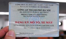 Đề xuất đổi giấy đăng ký xe sang thẻ nhựa có mã QR