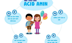 Acid amin rất quan trọng với sự phát triển của trẻ em - vì sao?